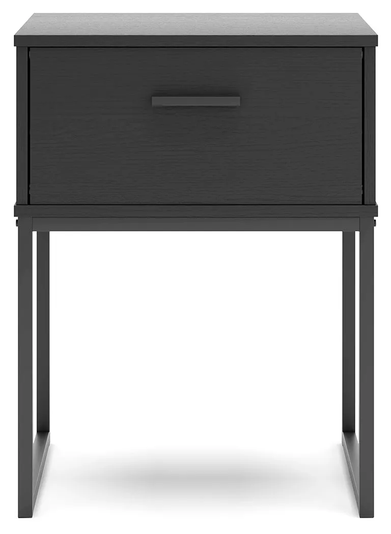 Socalle Queen Panel Headboard with Dresser, Chest and Nightstand in Black