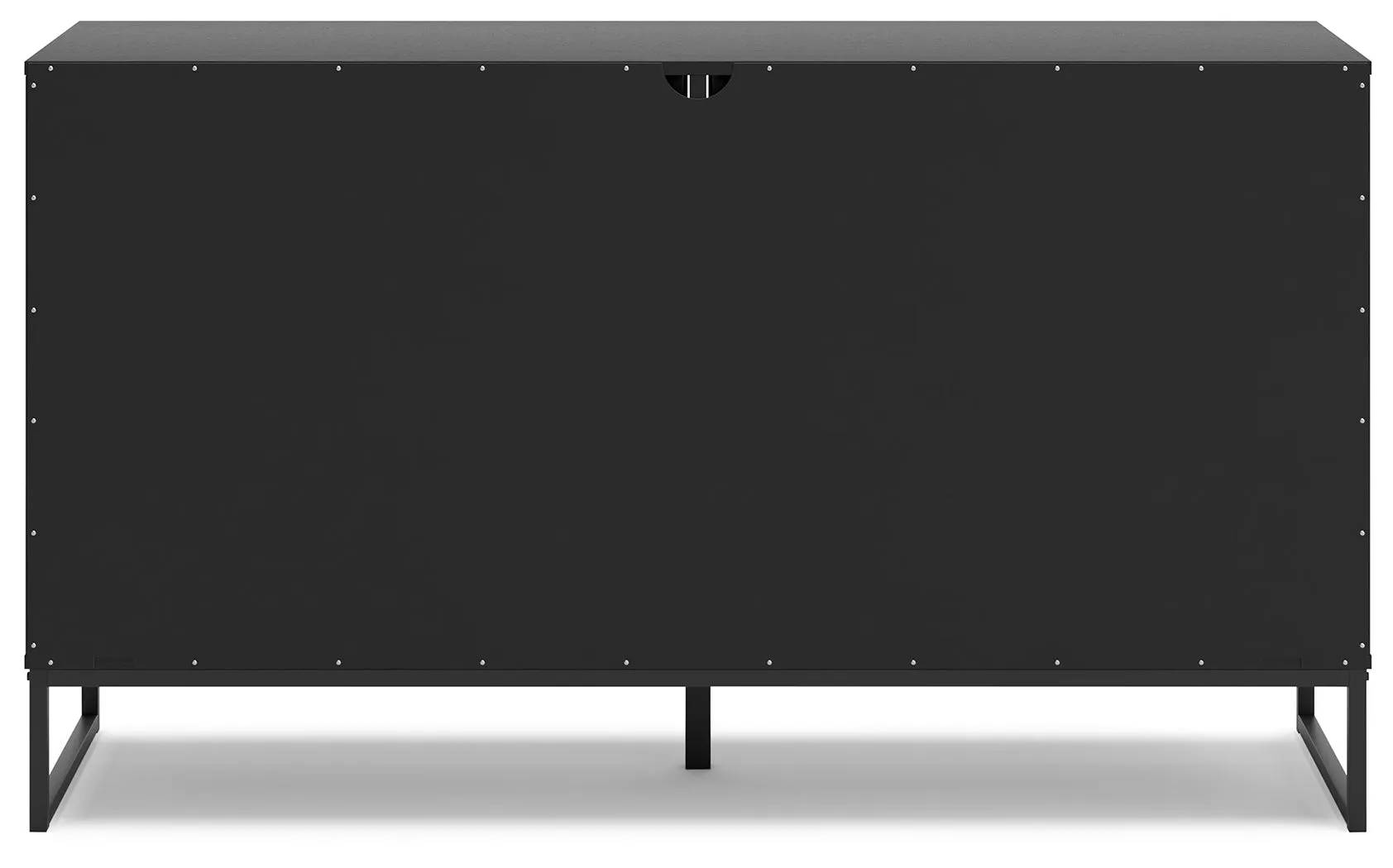 Socalle Queen Panel Headboard with Dresser, Chest and Nightstand in Black
