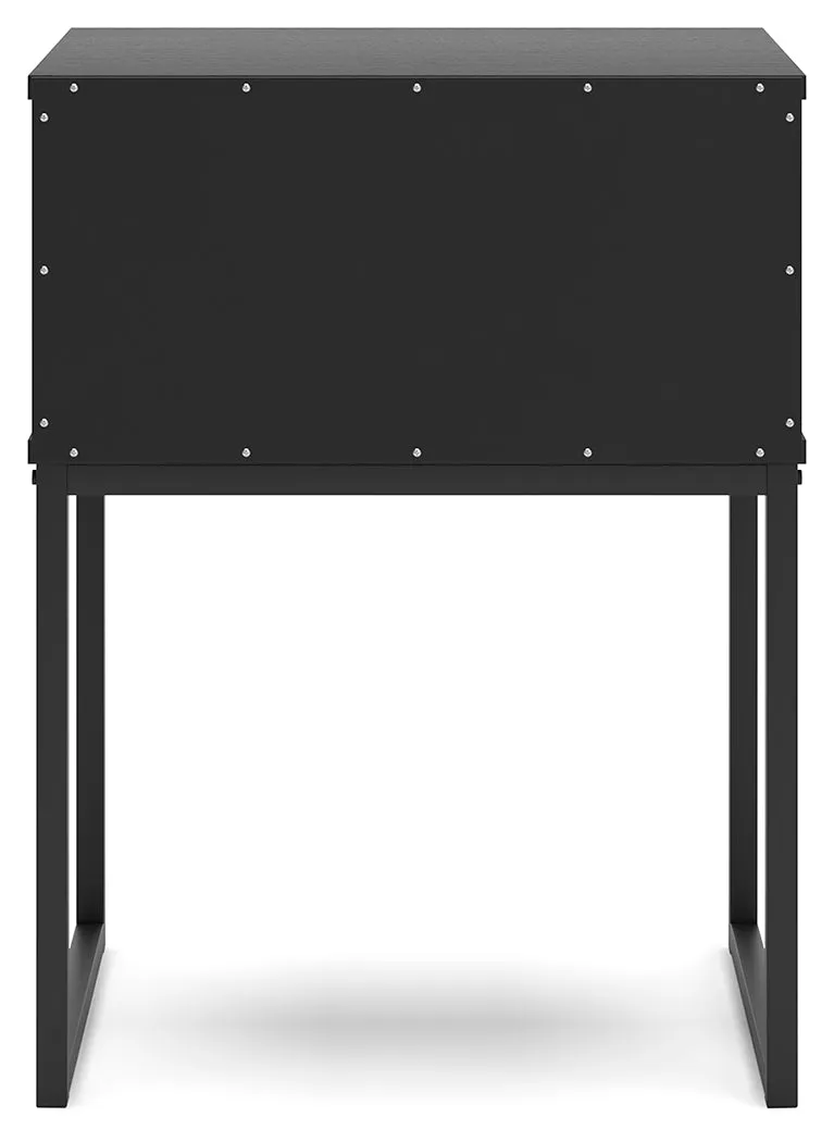 Socalle Queen Panel Headboard with Dresser, Chest and Nightstand in Black
