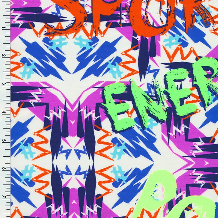 SP-NP2744 Nylon Spandex Digitally Wet Print