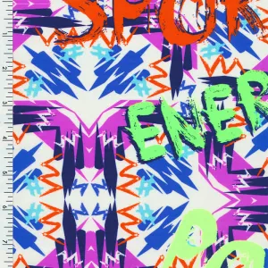 SP-NP2744 Nylon Spandex Digitally Wet Print