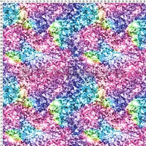 Spandex Glitz Pastel