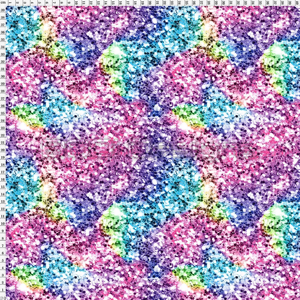 Spandex Glitz Pastel