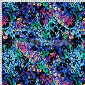 Spandex Leopard Blossom