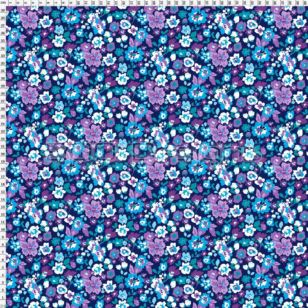 Spandex Peony Moonlight