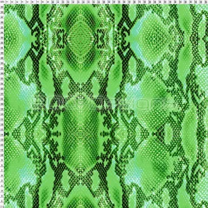 Spandex Snake Green