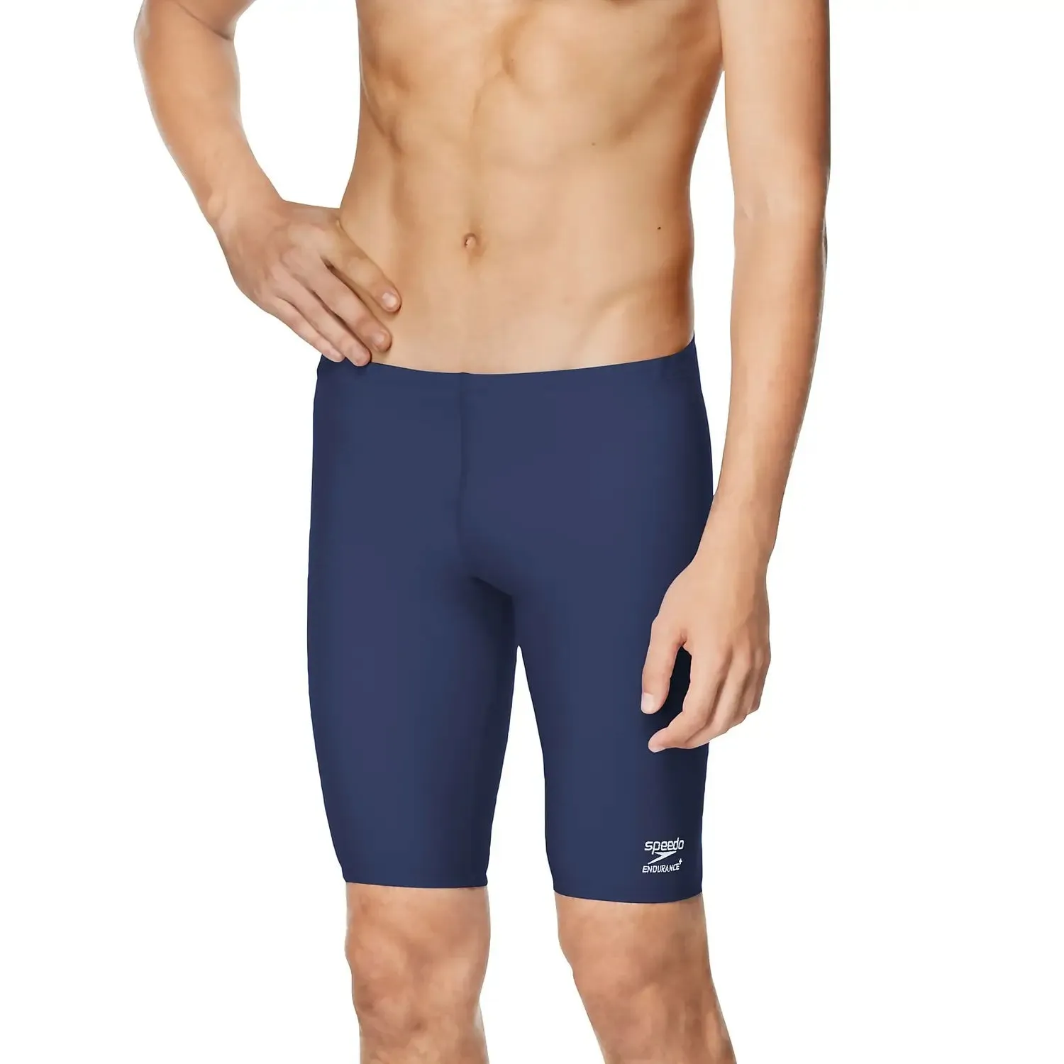 Speedo Endurance Jammer Solid Men's Swimsuit - Navy