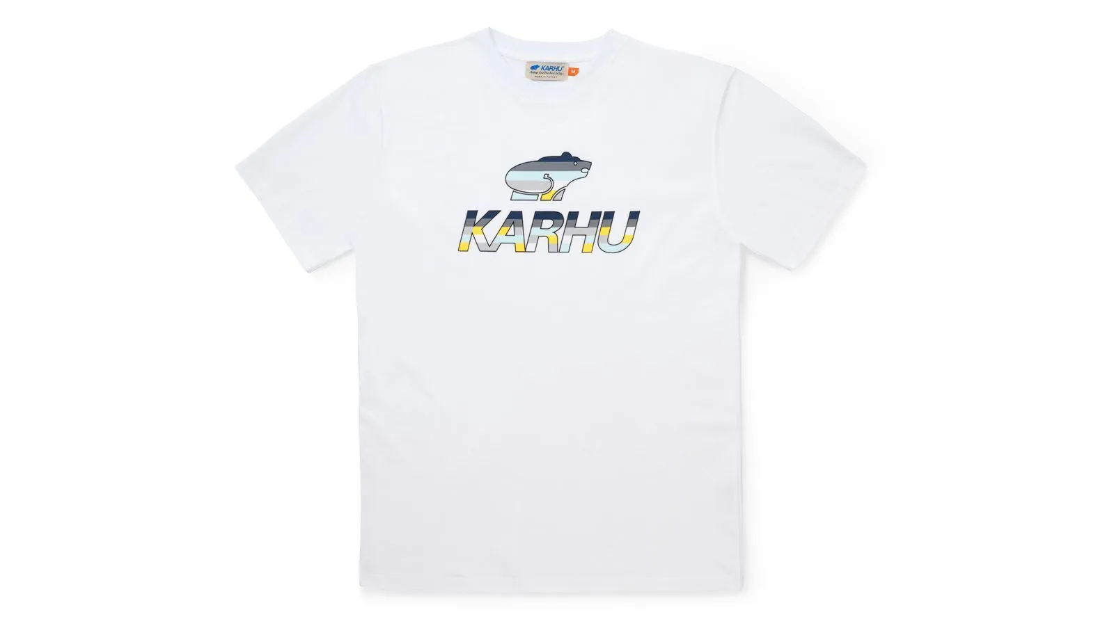 TEAM COLLEGE T–SHIRT - WHITE/ENSIGN BLUE