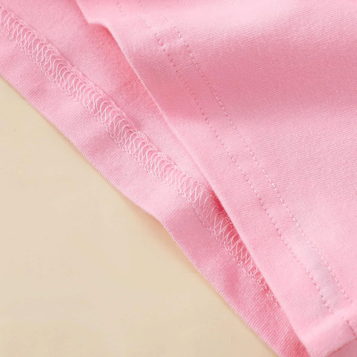 Toddler Baby Girl Solid Color T-Shirt Kids Blouse Plain Ruffle Sleeve Top Cotton Casual Clothes