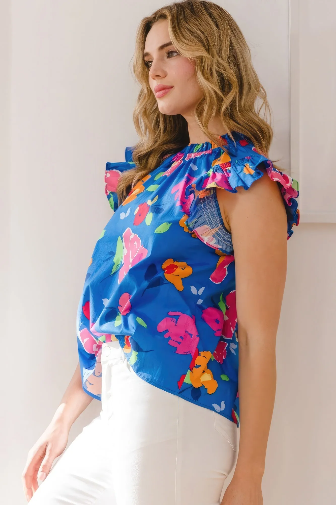 Women's Floral Printed Blouse